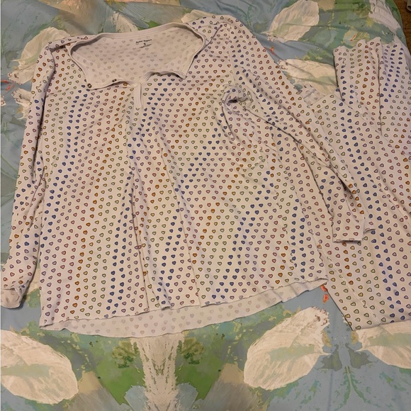 Roller Rabbit Multicolor Heart Pajama Set - Picture 1 of 1